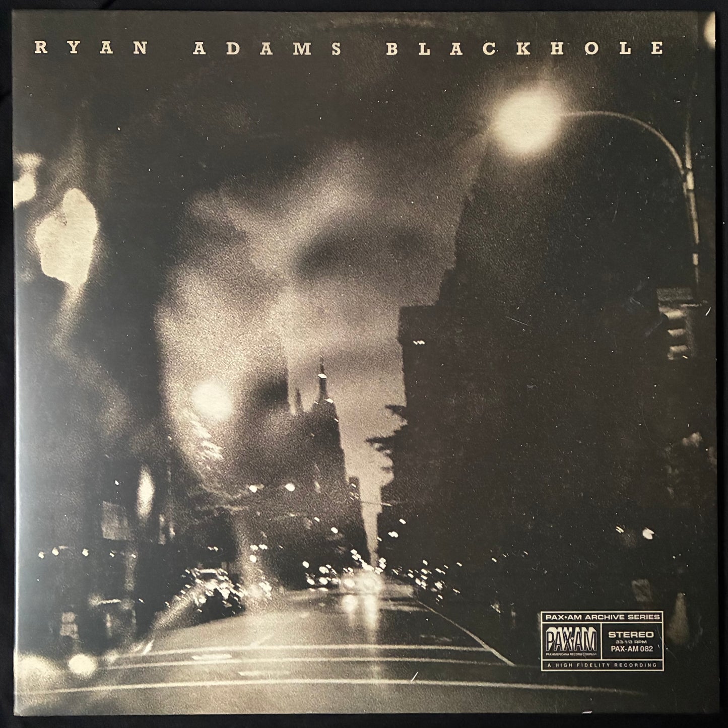 RYAN ADAMS - BLACKHOLE (USED VINYL 2024 US M-/M-)