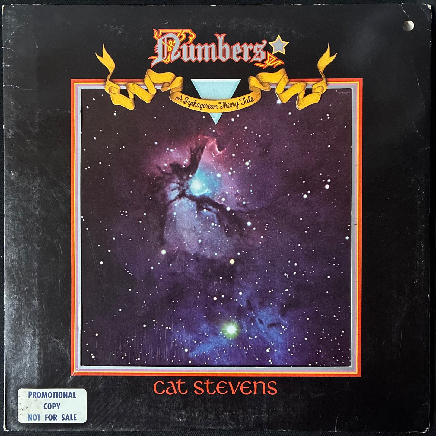 CAT STEVENS - NUMBERS (PROMO) (USED VINYL 1975 AUS EX-/EX-)