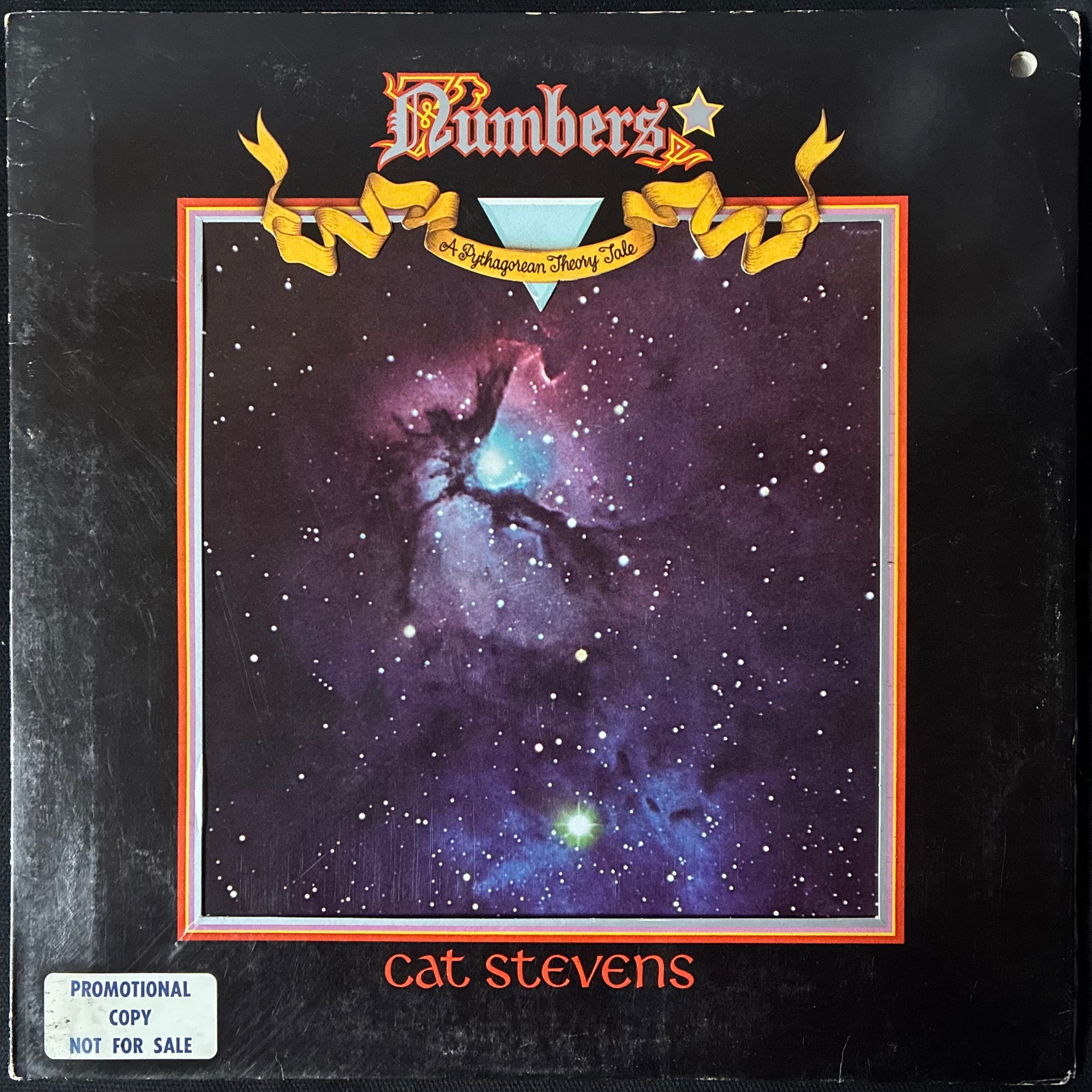 CAT STEVENS - NUMBERS (PROMO) (USED VINYL 1975 AUS EX-/EX-)