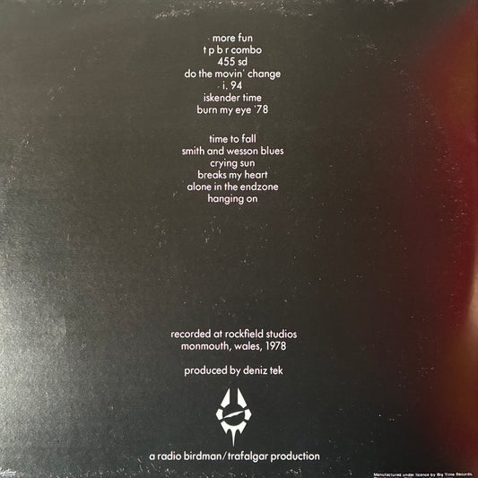 RADIO BIRDMAN - LIVING EYES/RADIOS APPEAR (OVERSEAS VERSION) (2LP) (USED VINYL 1985 AUS M-/M-)