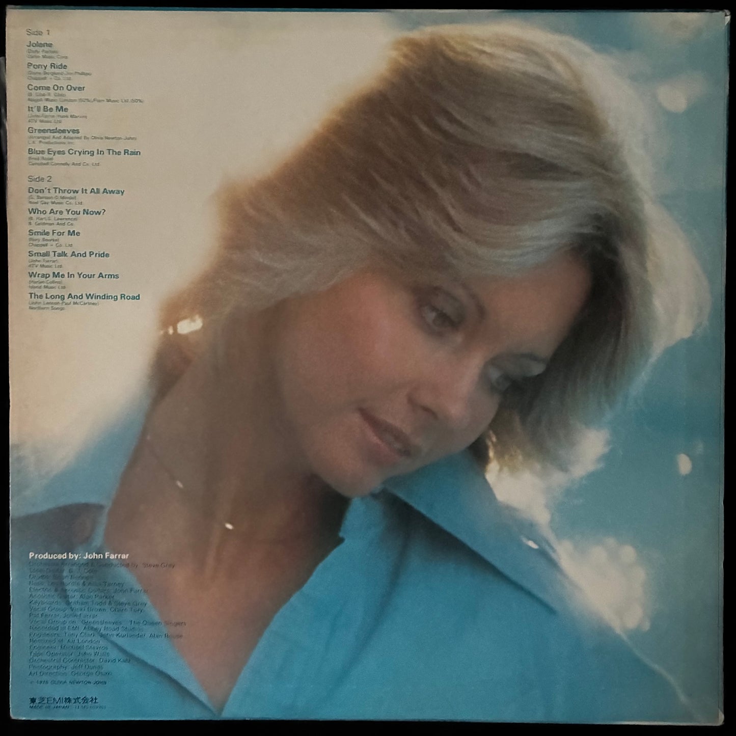 OLIVIA NEWTON-JOHN - COME ON OVER (USED VINYL 1976 JAPAN EX+/EX+)