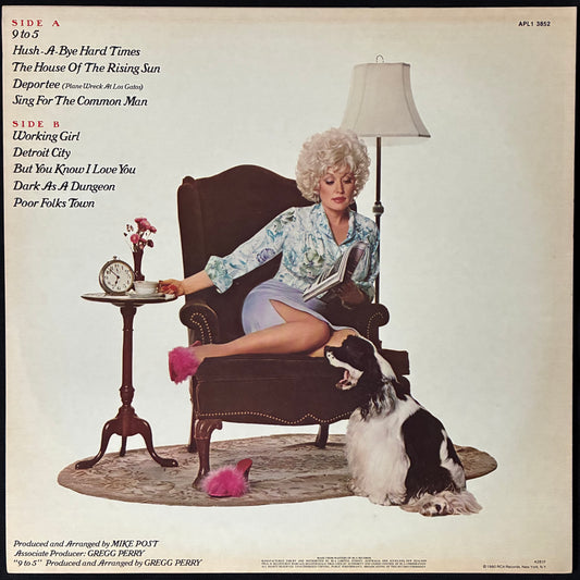 DOLLY PARTON - 9 TO 5 AND ODD JOBS (USED VINYL 1980 AUS M-/EX+)