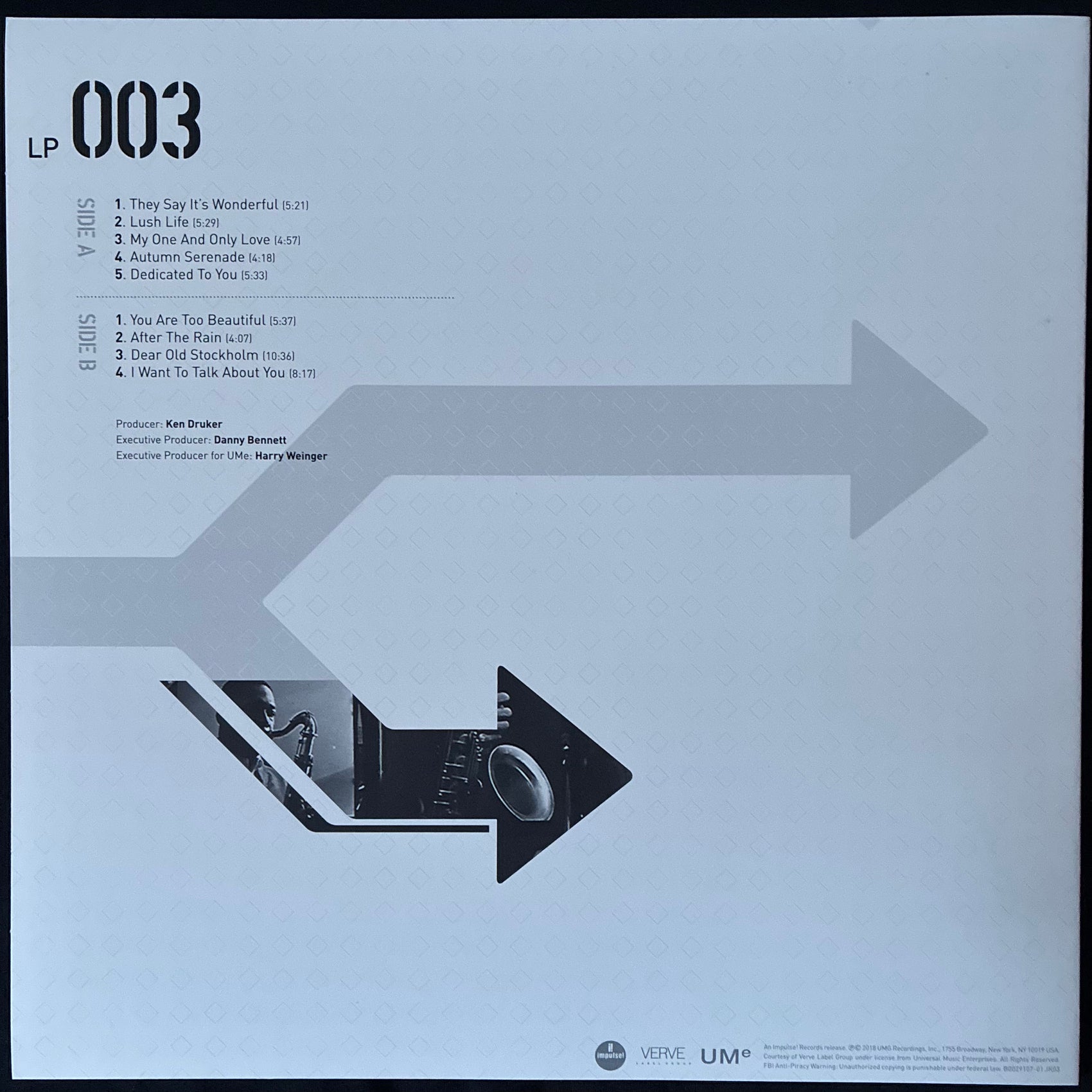 JOHN COLTRANE - 1963 : NEW DIRECTIONS (5LP) (USED VINYL 2018 US M-/M-)