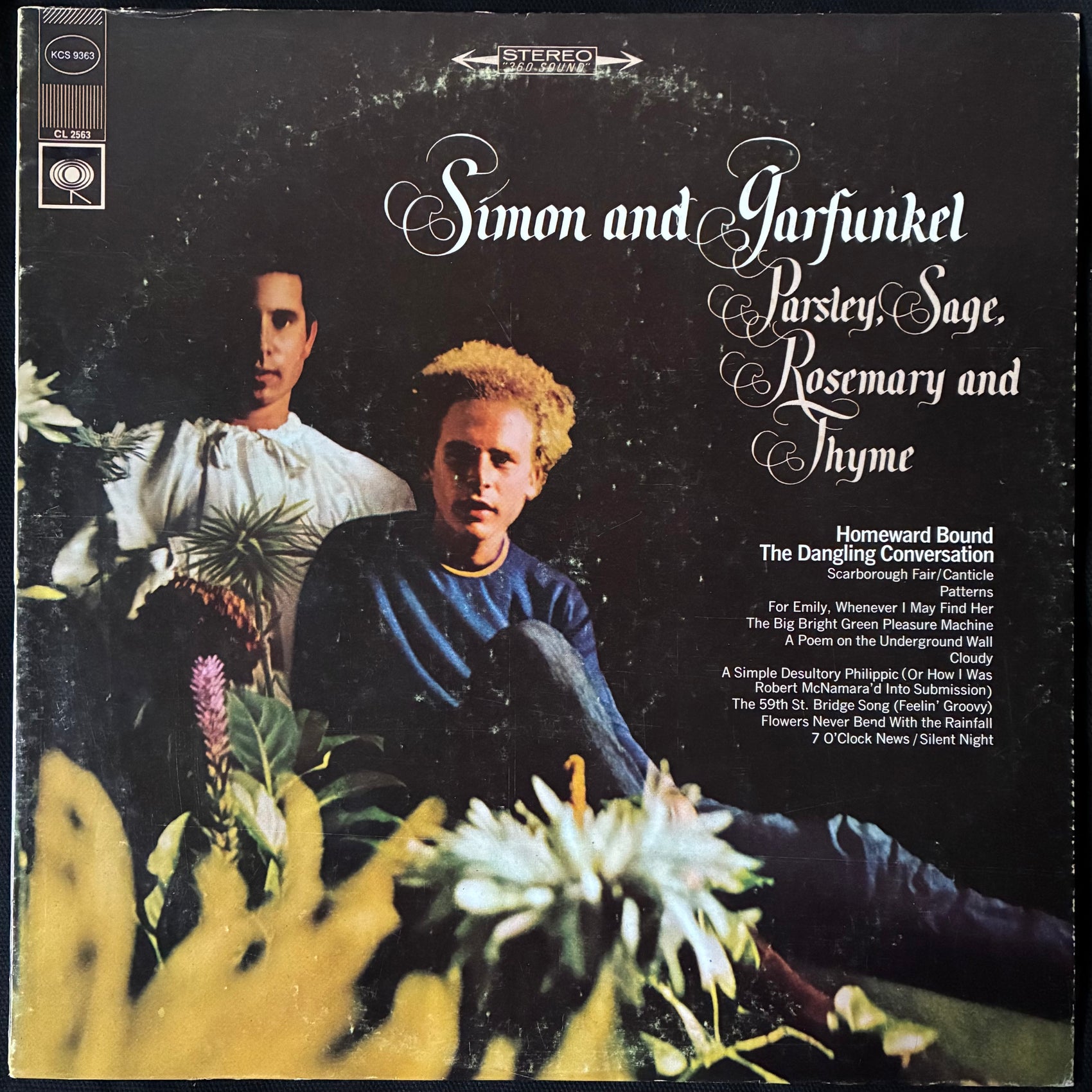 SIMON AND GARFUNKEL - PARSLEY, SAGE, ROSEMARY AND THYME (USED VINYL US M-/EX)
