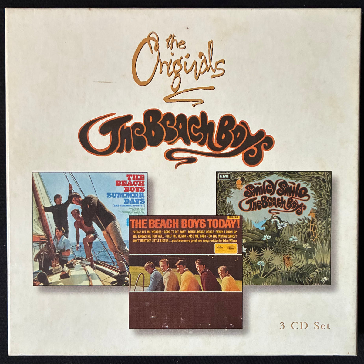 BEACH BOYS - THE ORIGINALS (3CD SET) (USED CD 1997 UK EX+/M-)