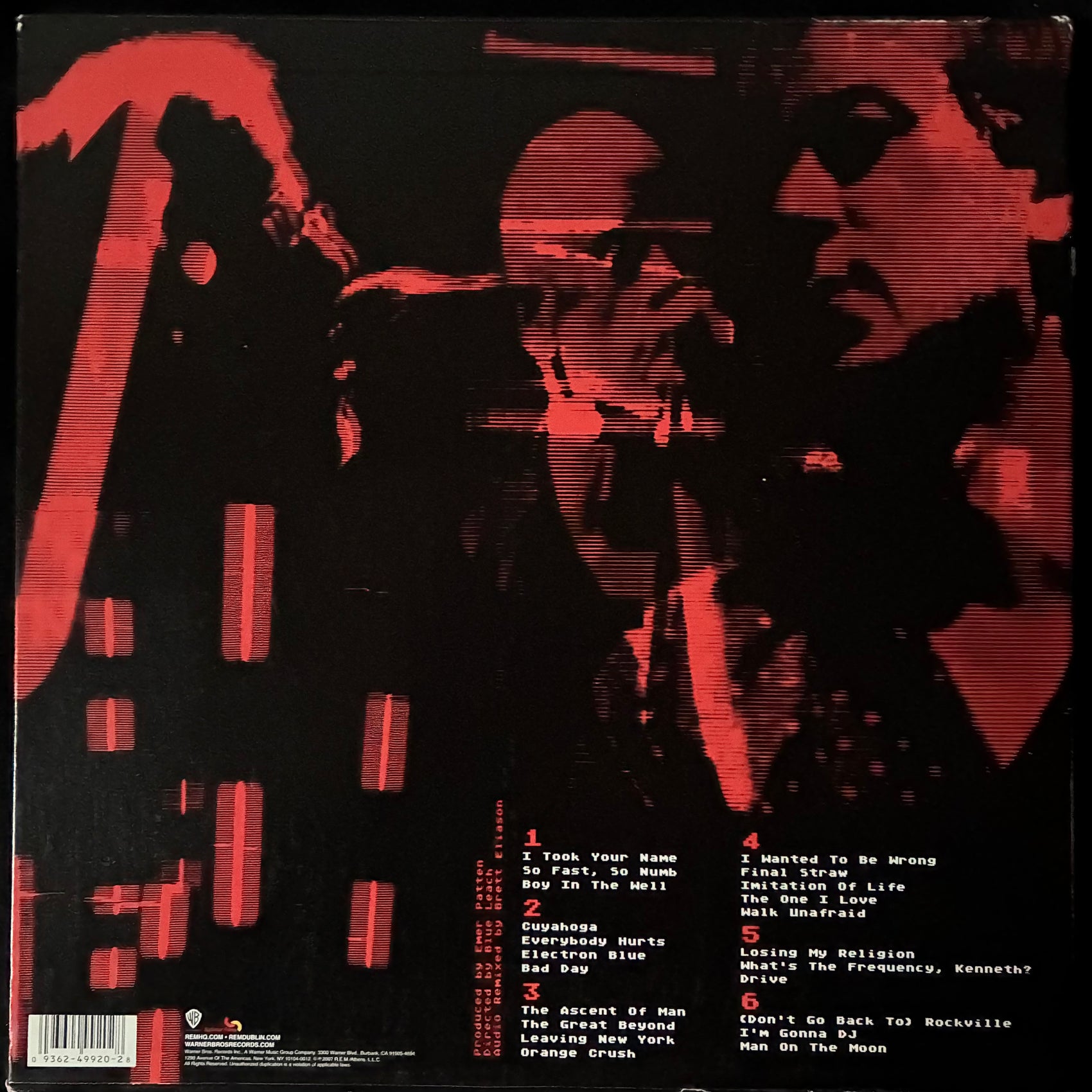 R.E.M. - R.E.M. LIVE (3LP+DVD BOX SET) (USED VINYL 2008 US M-/EX+)