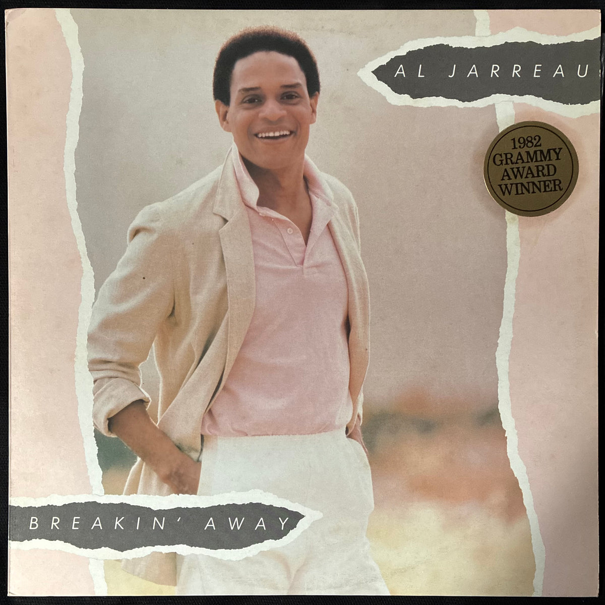AL JARREAU - BREAKIN' AWAY (USED VINYL 1981 AUS M-/EX)