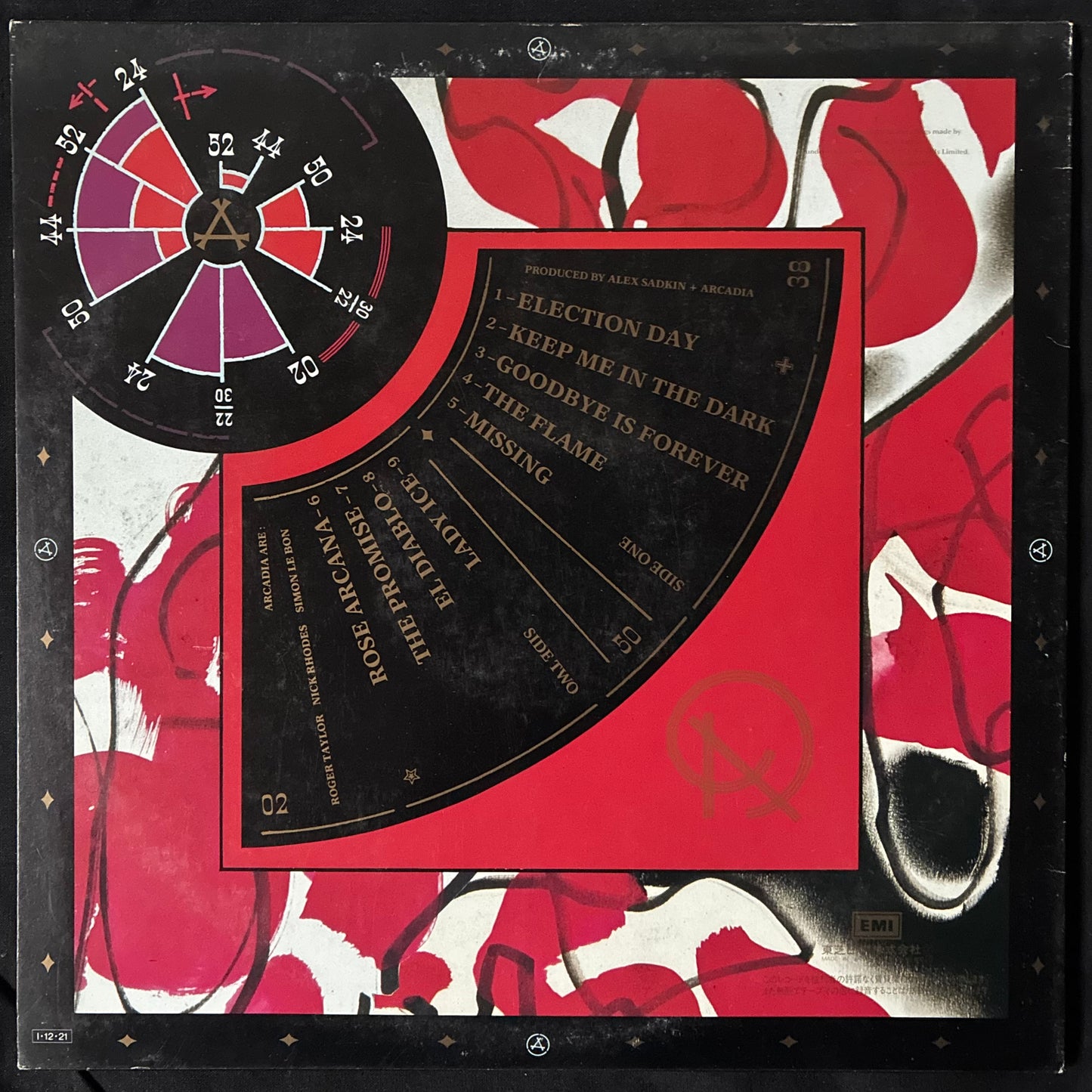 ARCADIA - SO RED THE ROSE (USED VINYL 1985 JAPAN M-/EX+)