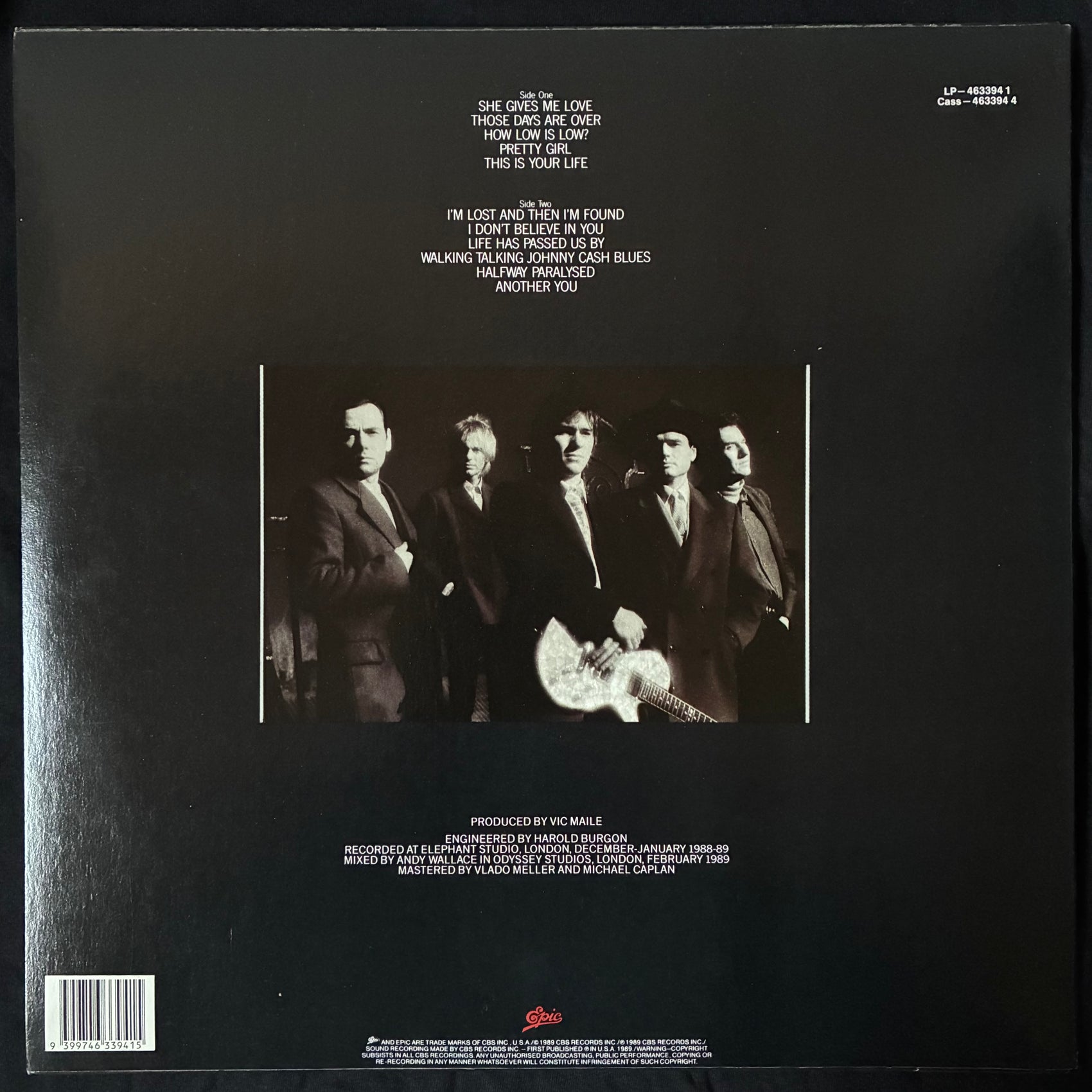 GODFATHERS - MORE SONGS ABOUT LOVE & HATE (USED VINYL 1989 AUS M-/M-)