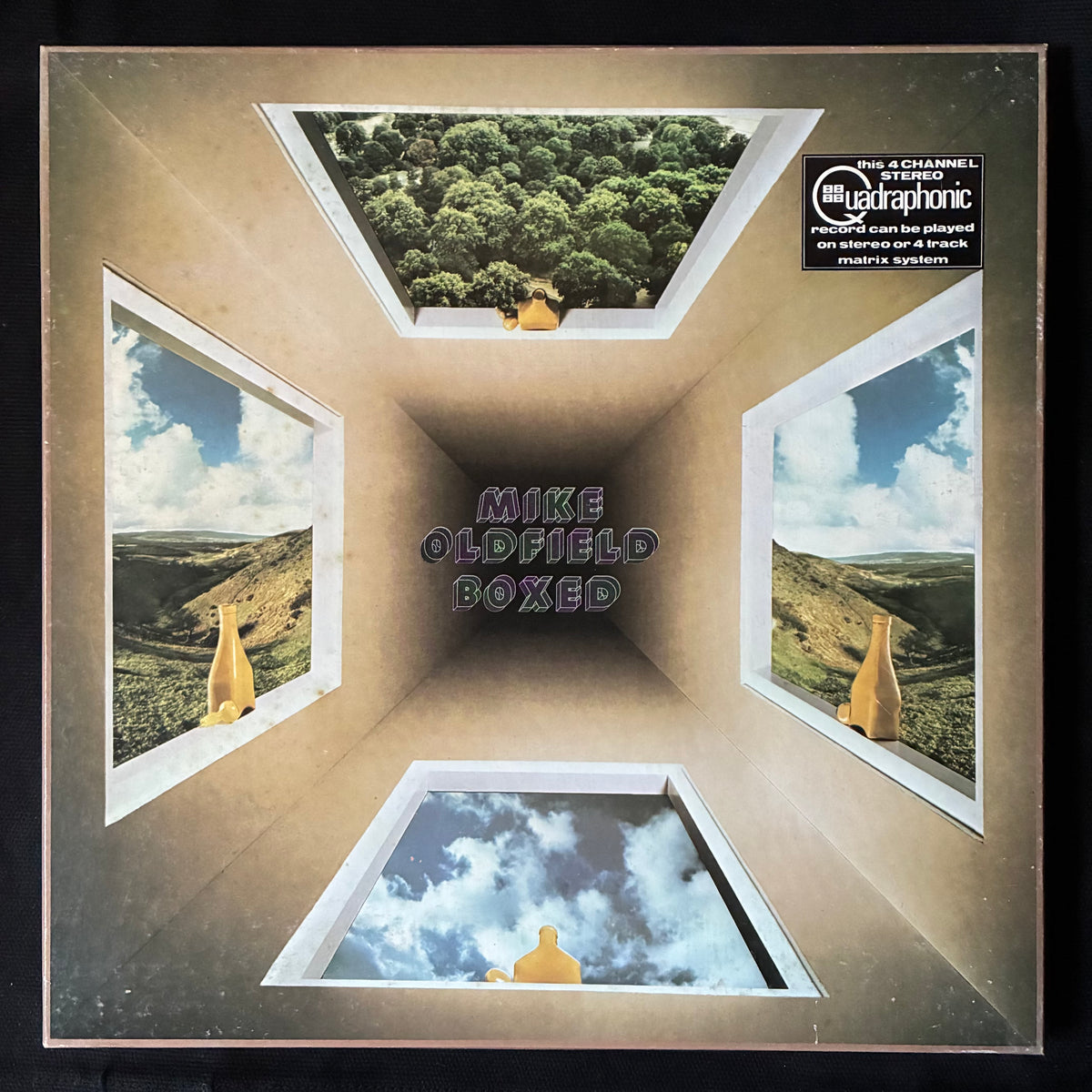 MIKE OLDFIELD - MIKE OLDFIELD BOXED (4LP BOX SET) (USED VINYL 1981 AUS M-/EX)