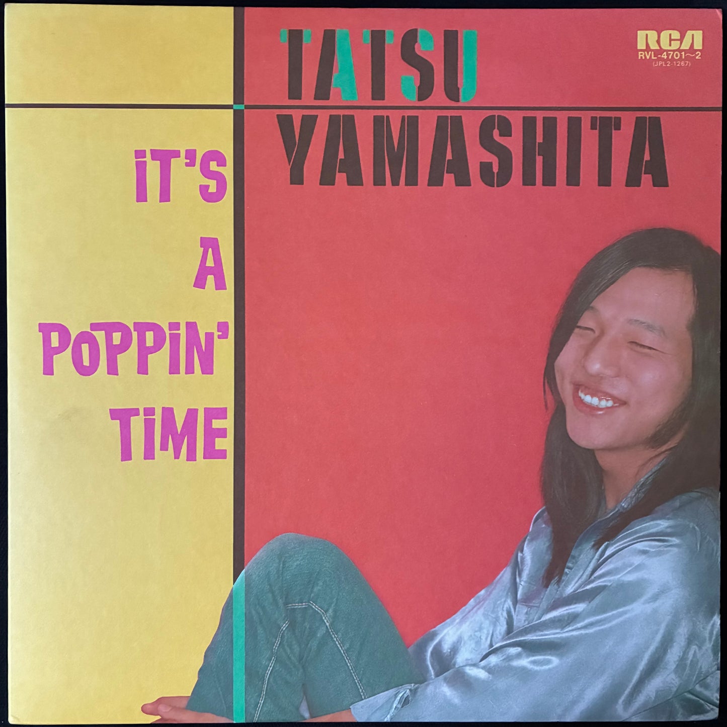 TATSURO YAMASHITA - ITS A POPPIN' TIME (2LP) (USED VINYL 1978 JAPAN M-/M-)
