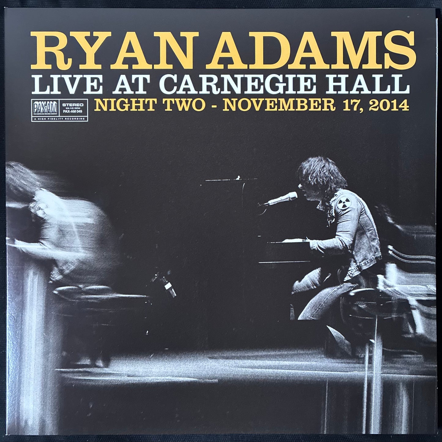 RYAN ADAMS - LIVE AT CARNEGIE HALL (6LP BOX SET) (USED VINYL BOX SET 2015 US M-/M-)