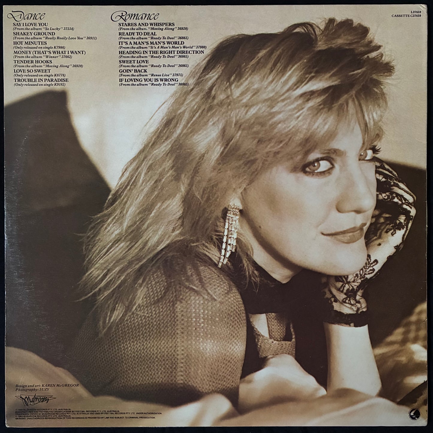 RENÉE GEYER - "FAVES" (USED VINYL 1983 AUS M-/EX+)