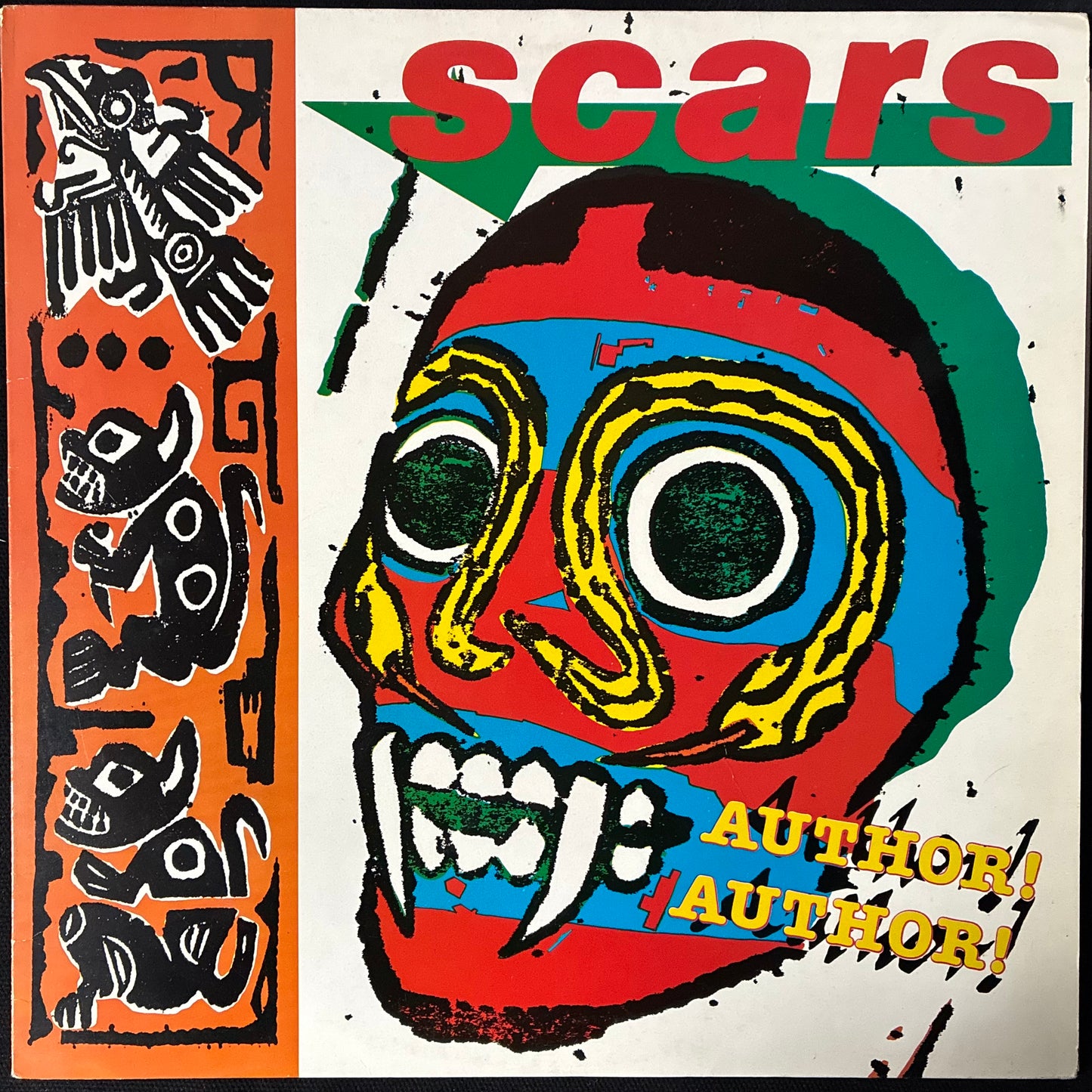SCARS - AUTHOR! AUTHOR! (USED VINYL 1981 UK EX+/EX+)