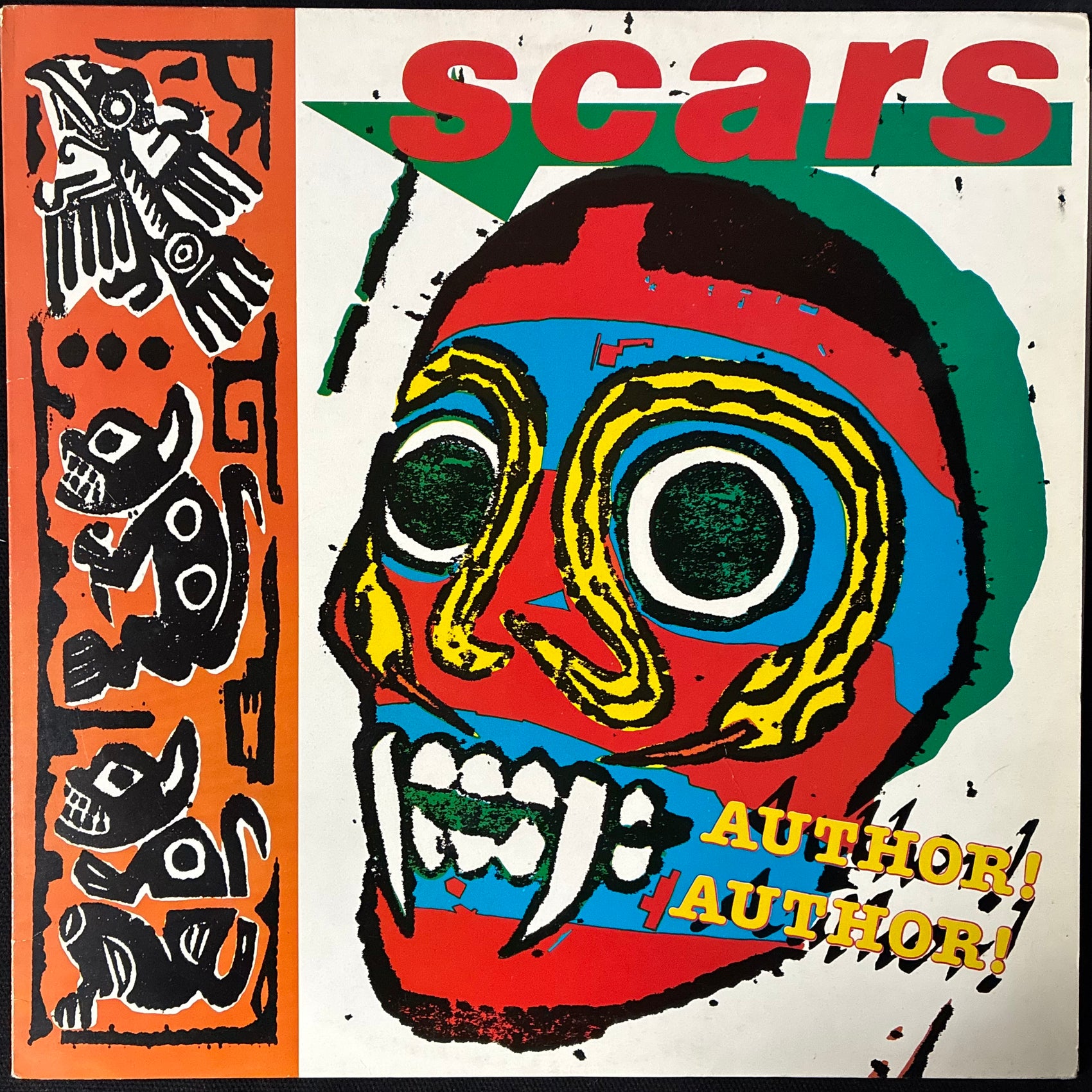 SCARS - AUTHOR! AUTHOR! (USED VINYL 1981 UK EX+/EX+)