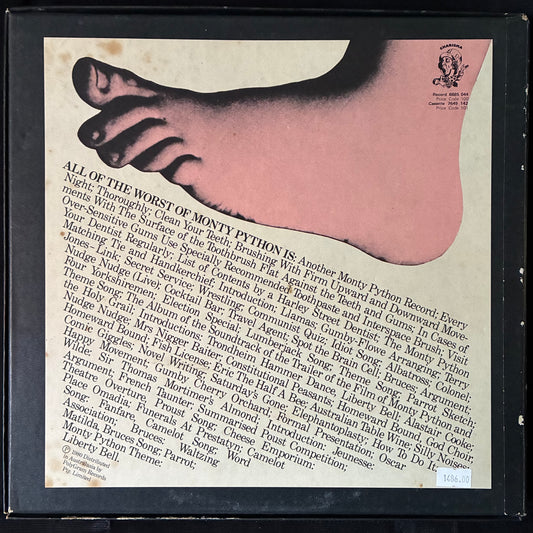 MONTY PYTHON - ALL OF THE WORST OF MONTY PYTHON (7LP BOX SET) (USED VINYL 1981 AUS M-/M-/EX-)