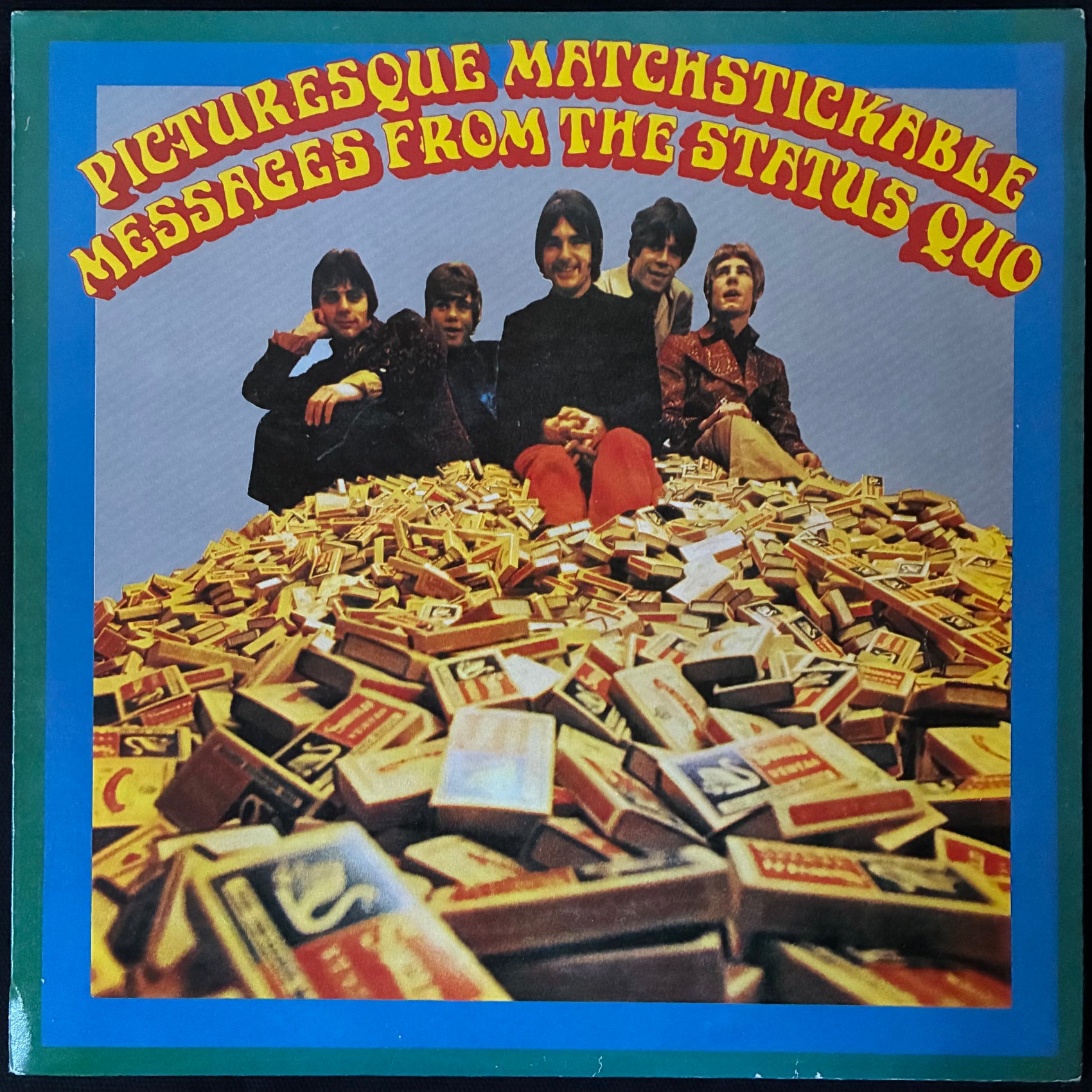 STATUS QUO - PICTURESQUE MATCHSTICKABLE MESSAGES FROM THE STATUS QUO (USED VINYL 1989 YUGOSLAVIA EX+/EX-)