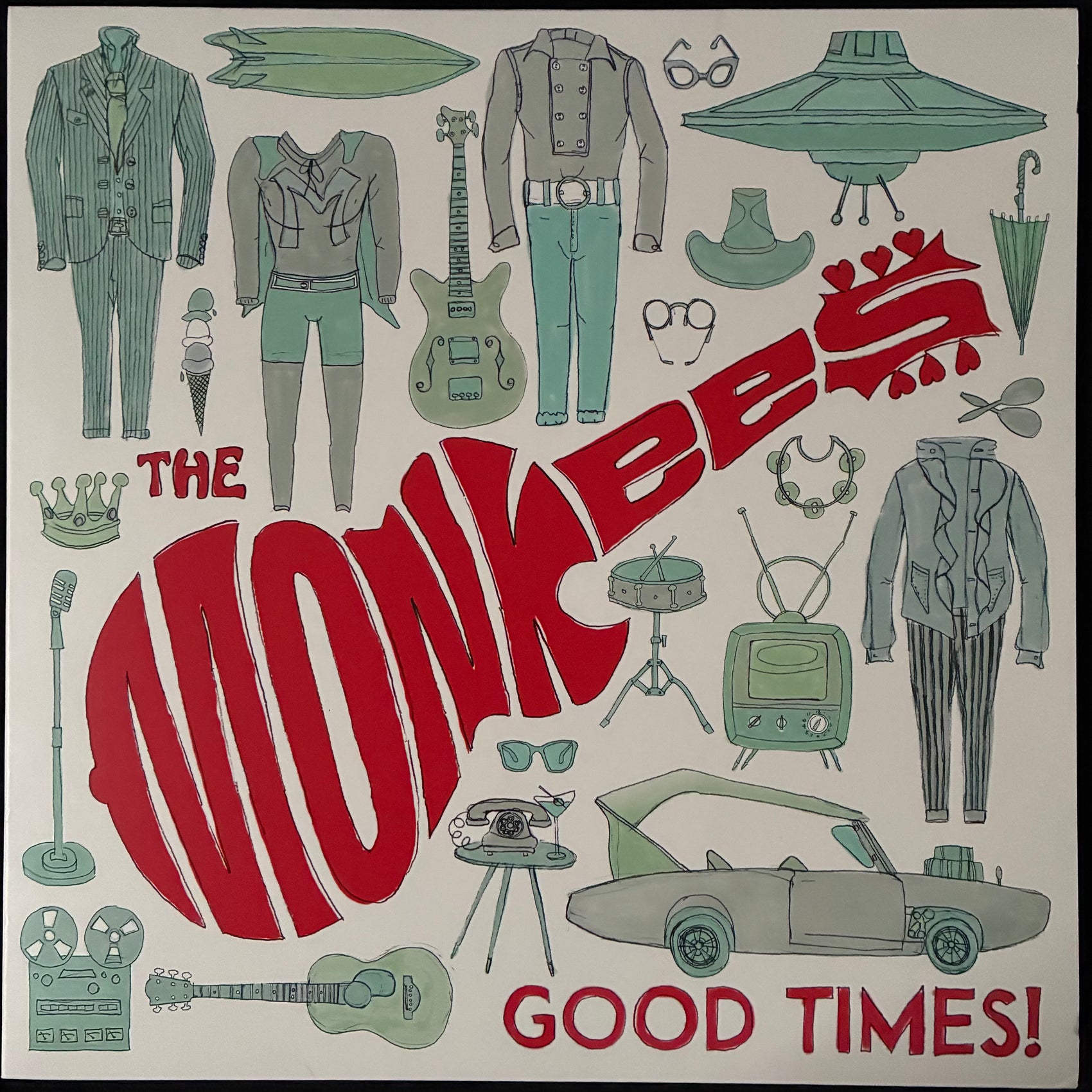 MONKEES - GOOD TIMES! (USED VINYL 2016 EU M-/M-)