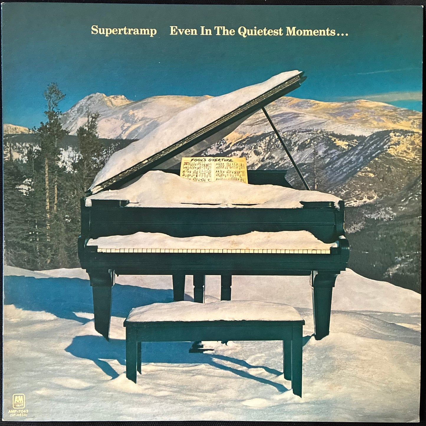 SUPERTRAMP - EVEN IN THE QUIETEST MOMENTS... (USED VINYL 1977 JAPAN M-/EX+)
