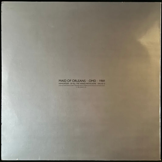 ORCHESTRAL MANOEUVRES IN THE DARK - MAID OF ORLEANS (12") (USED VINYL 1981 UK M-/M-)