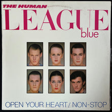 Load image into Gallery viewer, HUMAN LEAGUE - OPEN YOUR HEART/NON-STOP (12") (USED VINYL 1981 AUS M-/EX)
