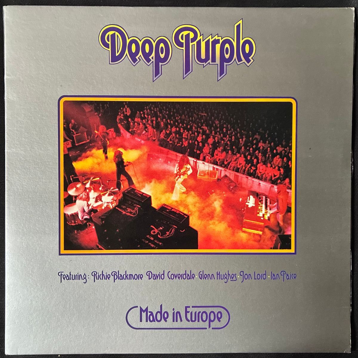DEEP PURPLE - MADE IN EUROPE (USED VINYL 1976 AUS M-/M-)