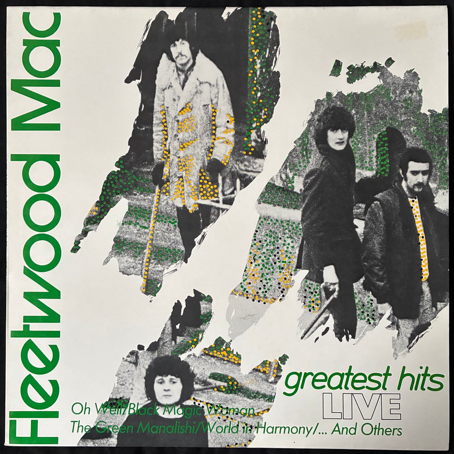 FLEETWOOD MAC - GREATEST HITS LIVE (USED VINYL 1988 GERMANY M-/EX+)
