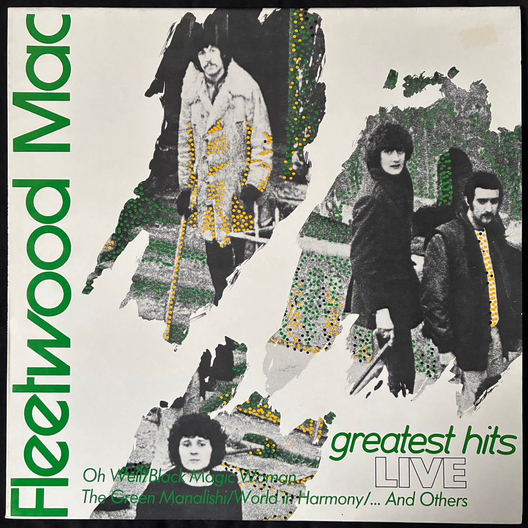 FLEETWOOD MAC - GREATEST HITS LIVE (USED VINYL 1988 GERMANY M-/EX+)