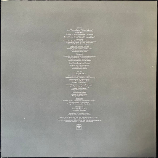 BARBRA STREISAND - BARBRA STREISAND'S GREATEST HITS VOLUME 2 (USED VINYL 1978 US M-/EX+)