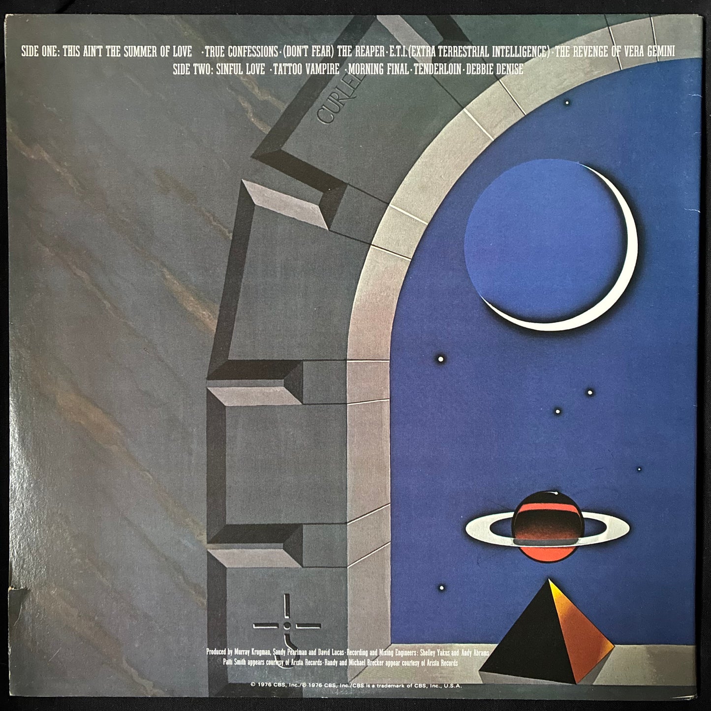 BLUE ÖYSTER CULT - AGENTS OF FORTUNE (USED VINYL 1980 AUS M-/EX)