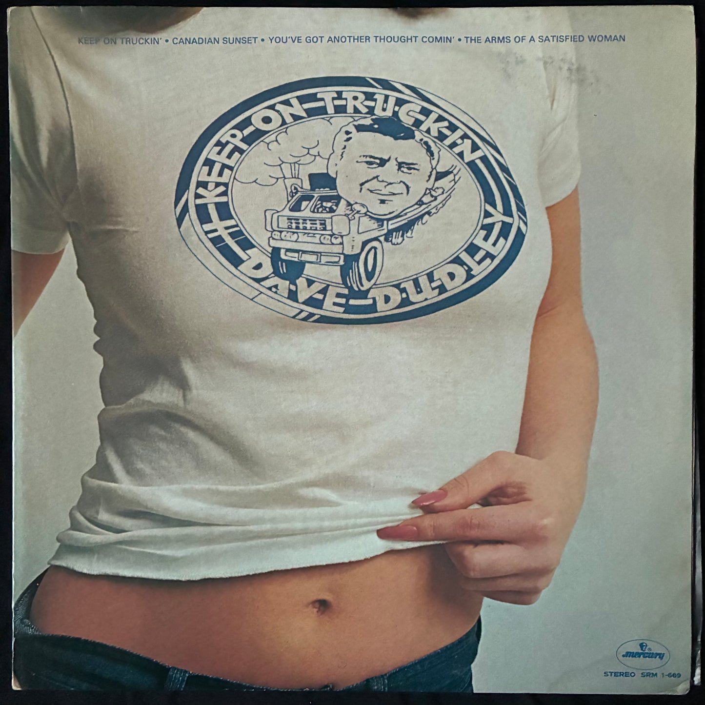 DAVE DUDLEY - KEEP ON TRUCKIN' (USED VINYL 1973 US M-/EX)