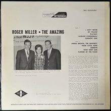 Load image into Gallery viewer, ROGER MILLER - THE AMAZING (USED VINYL 1969 AUS M-/M-)
