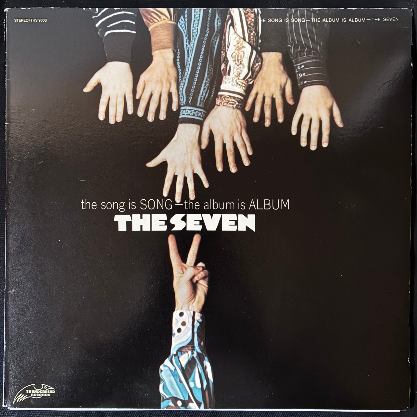 SEVEN - THE SONG IS SONG - THE ALBUM IS ALBUM (USED VINYL 1970 US M-/EX+)