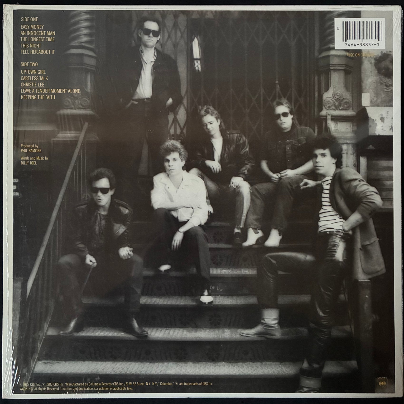 BILLY JOEL - AN INNOCENT MAN (FIRST PRESSING) (USED VINYL 1983 US M-/M-)