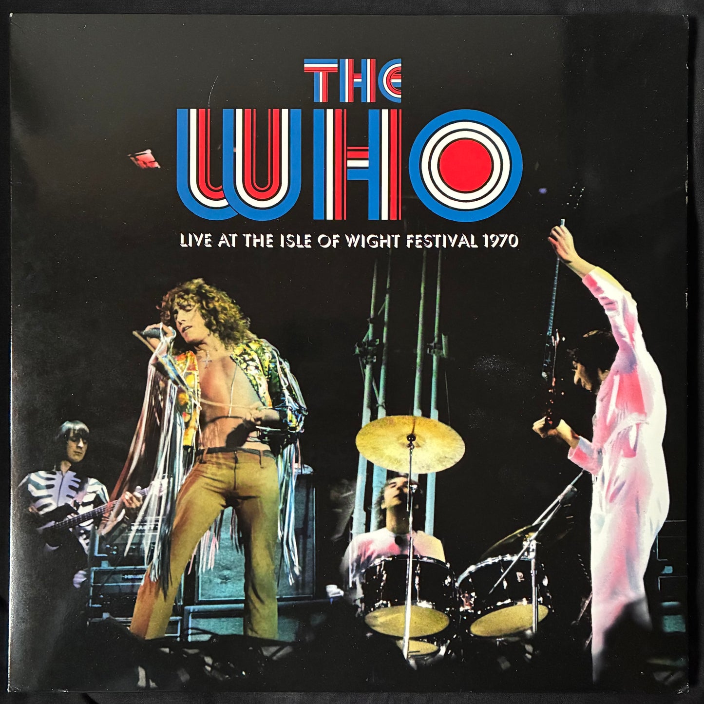 WHO - LIVE AT THE ISLE OF WIGHT FESTIVAL 1970 (3LP RED/WHITE/BLUE VINYL) (USED VINYL 2009 EU M-/M-)