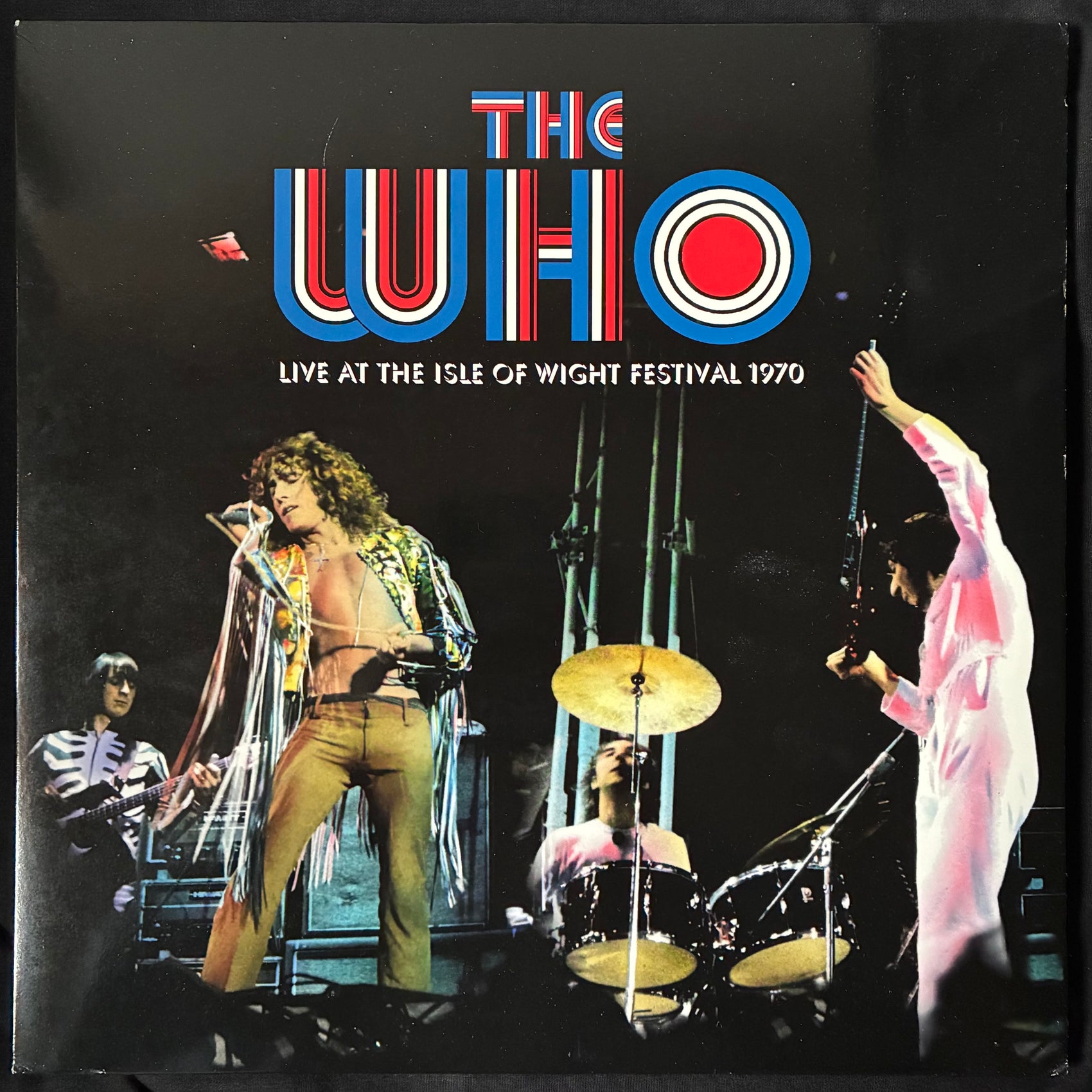 WHO - LIVE AT THE ISLE OF WIGHT FESTIVAL 1970 (3LP RED/WHITE/BLUE VINYL) (USED VINYL 2009 EU M-/M-)