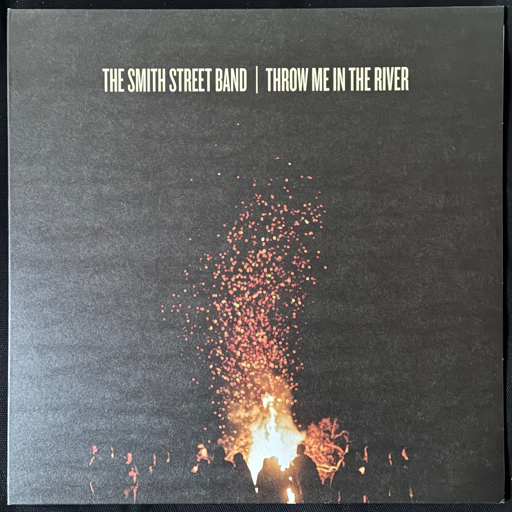 SMITH STREET BAND - THROW ME IN THE RIVER (CLEAR/BLACK SPLATTER) (USED VINYL 2014 AUS M-/M-)