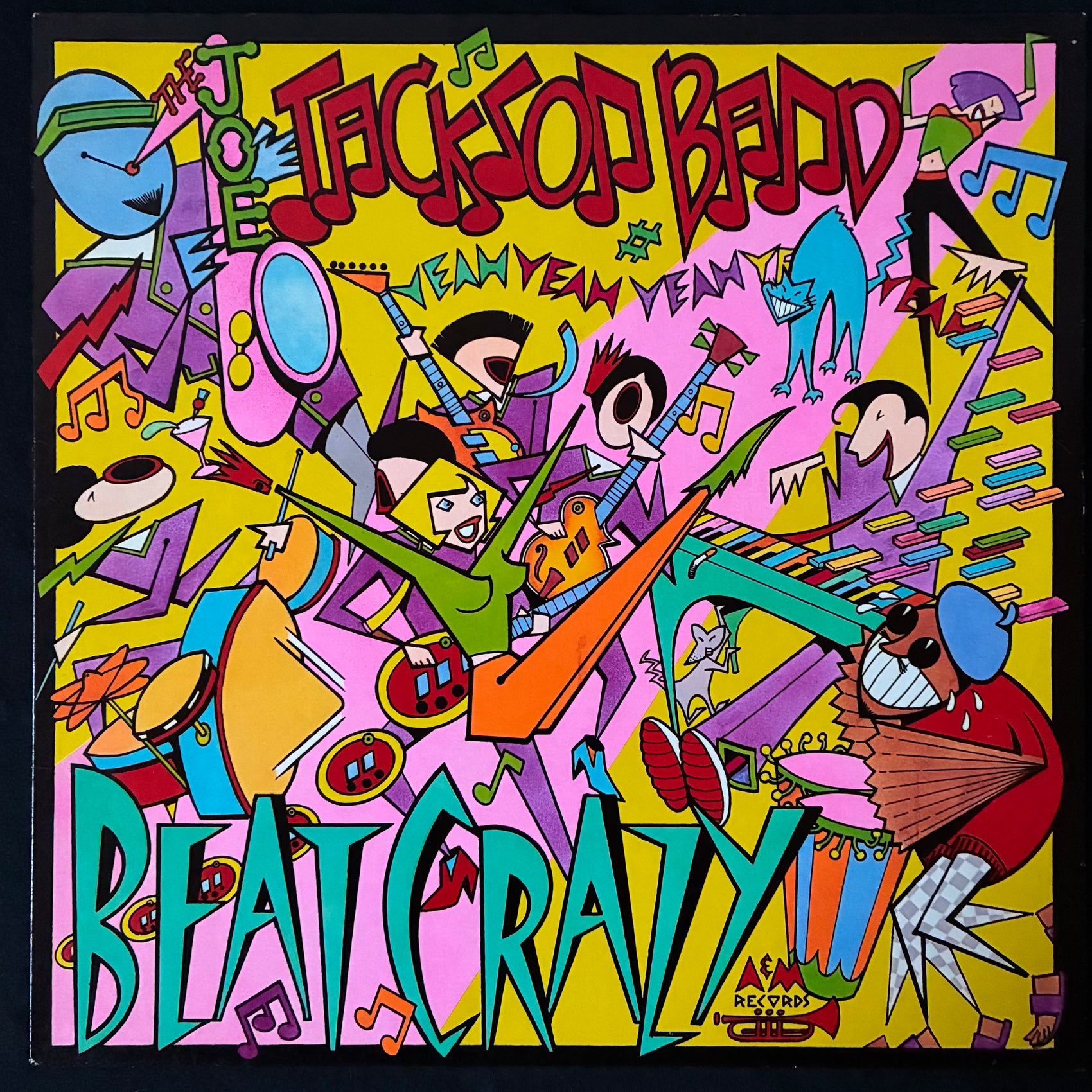 JOE JACKSON BAND - BEAT CRAZY (USED VINYL 1980 US M-/M-)