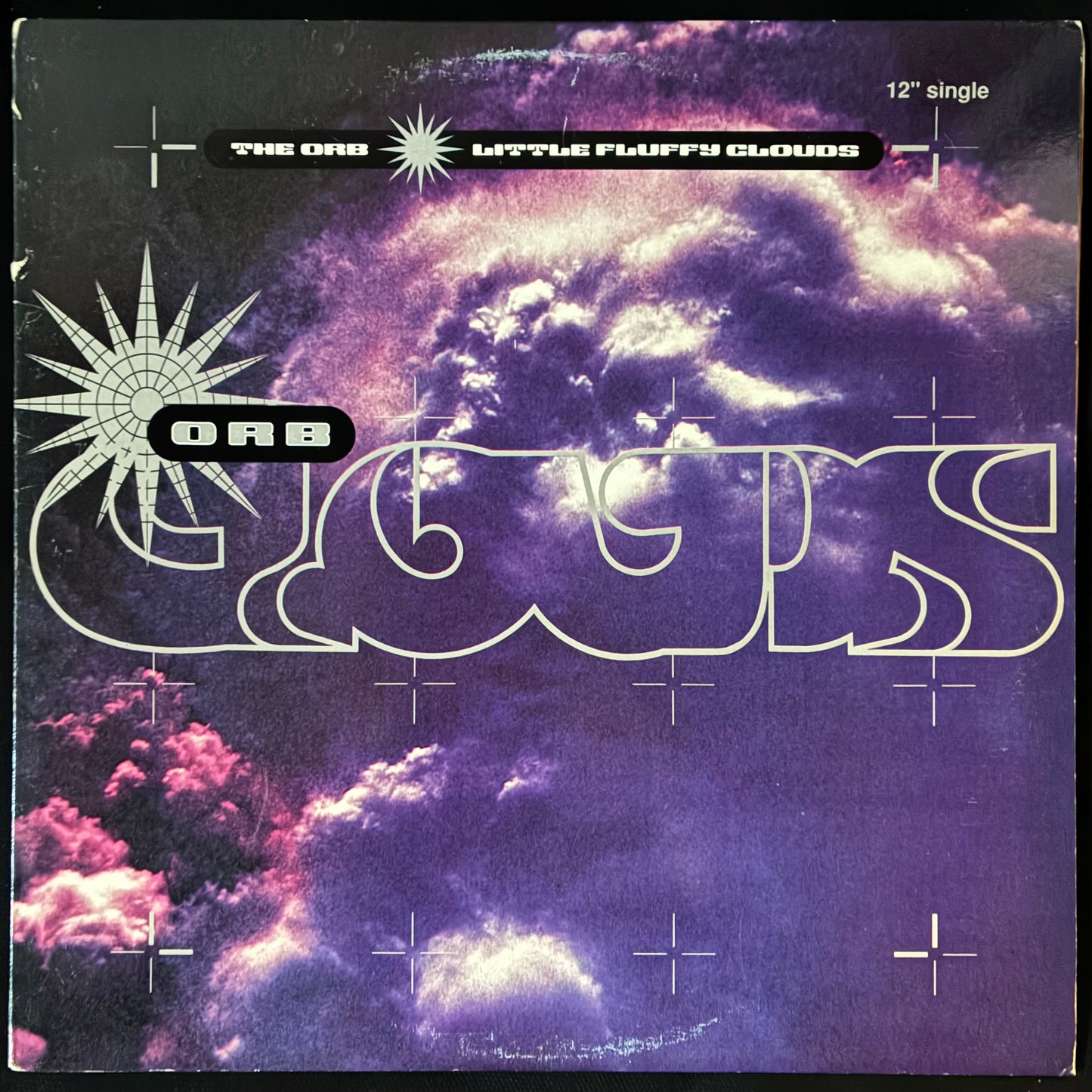 ORB - LITTLE FLUFFY CLOUDS (12" EP) (USED VINYL 1991 US EX-/EX-)
