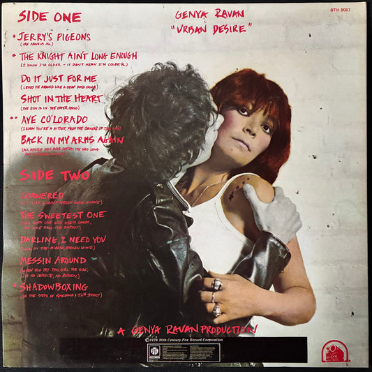 GENYA RAVAN - URBAN DESIRE (USED VINYL 1978 UK M-/M-)