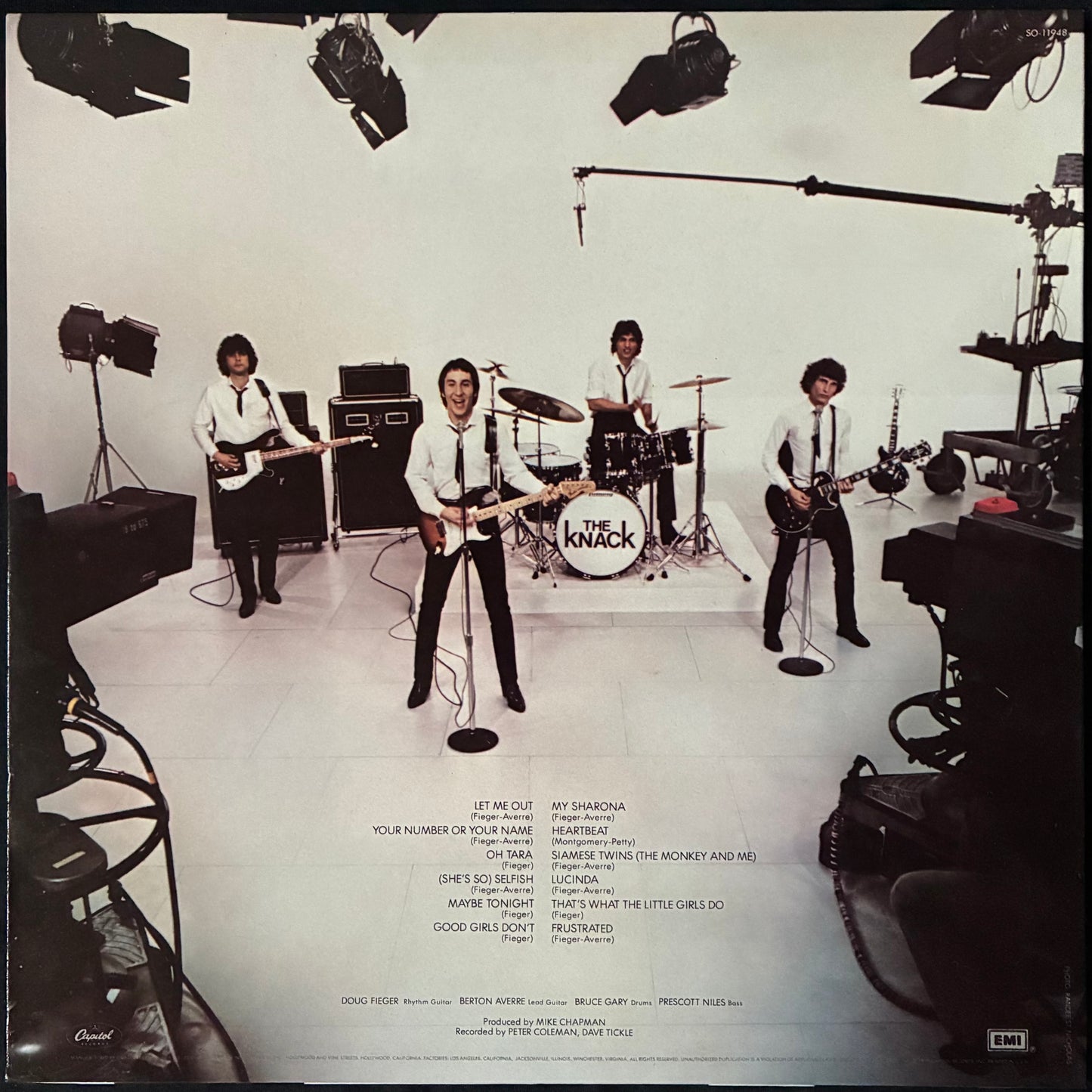 KNACK - GET THE KNACK (USED VINYL 1979 US M-/EX+)