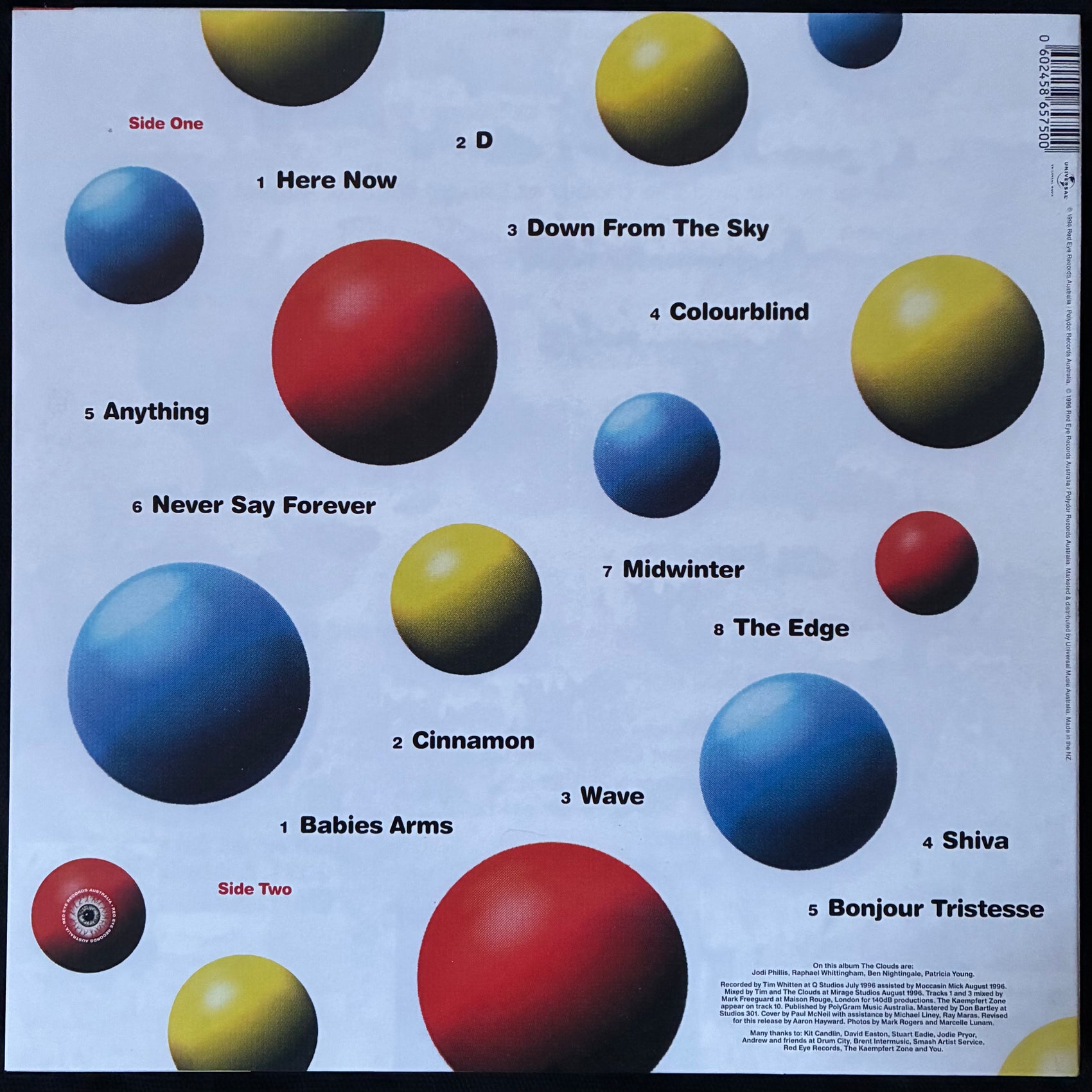 CLOUDS - RETROACTIVE (5LP) (USED VINYL BOX SET 2024 M-/M-)