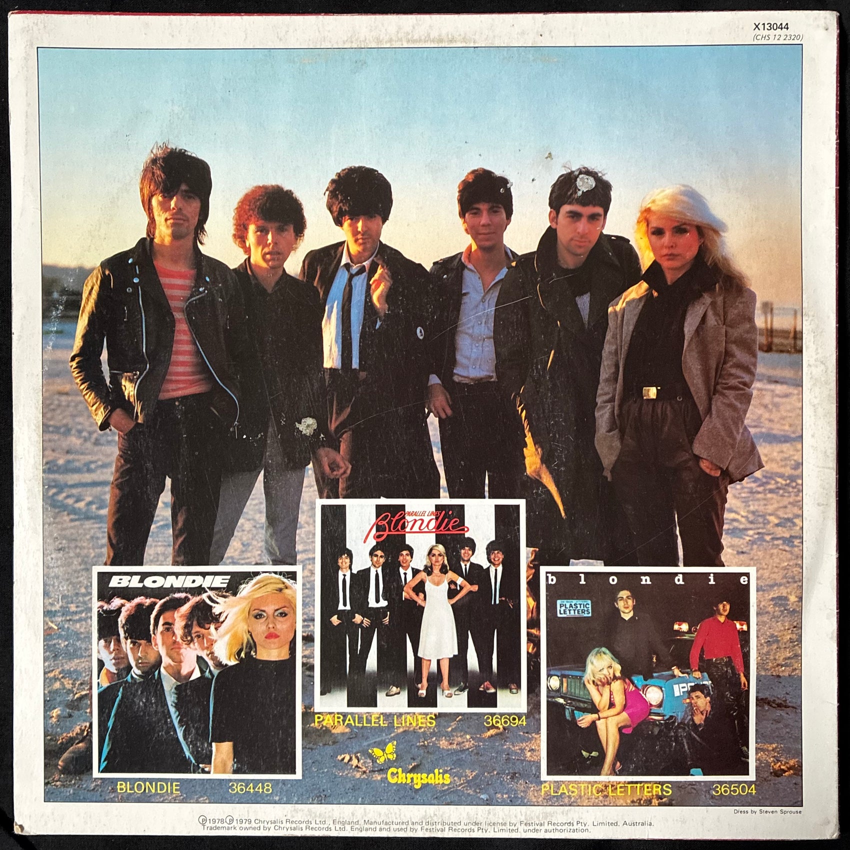 BLONDIE - HANGING ON THE TELEPHONE (GLOW IN THE DARK VINYL) (12") (USED VINYL 1979 AUS EX+/VG+)