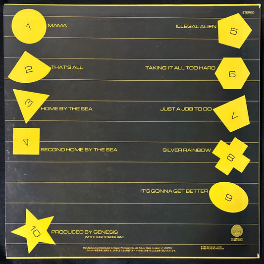 GENESIS - GENESIS (USED VINYL 1983 JAPAN M-/M-)