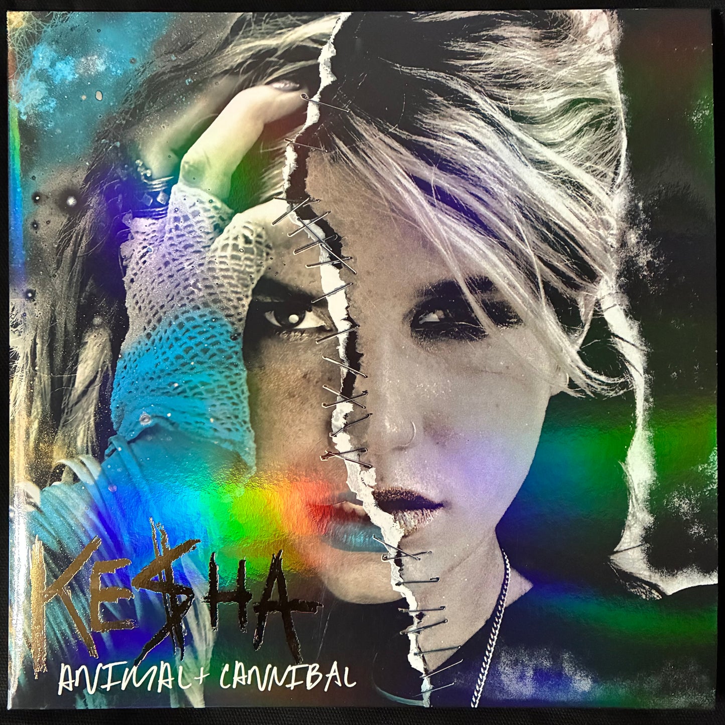KESHA - ANIMAL + CANNIBAL (2LP) (CLEAR/BLACK SPLATTER) (USED VINYL 2026 EU M-/M-)