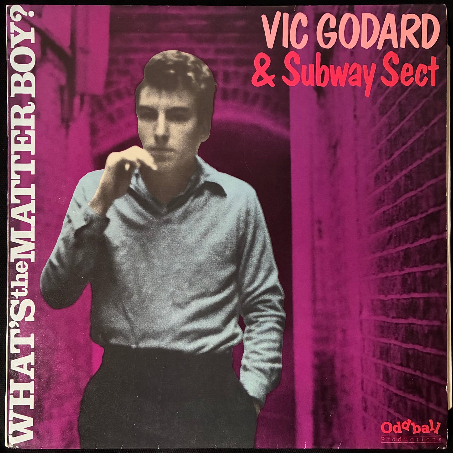 VIC GODARD & SUBWAY SECT - WHAT'S THE MATTER BOY? (USED VINYL 1980 UK M-/EX+)