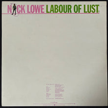 Load image into Gallery viewer, NICK LOWE - LABOUR OF LUST (USED VINYL 1979 AUS M-/EX+)
