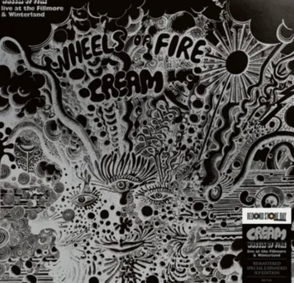 CREAM - WHEELS OF FIRE: LIVE AT THE FILLMORE AND WINTERLAND (3LP) RSD 2026 VINYL