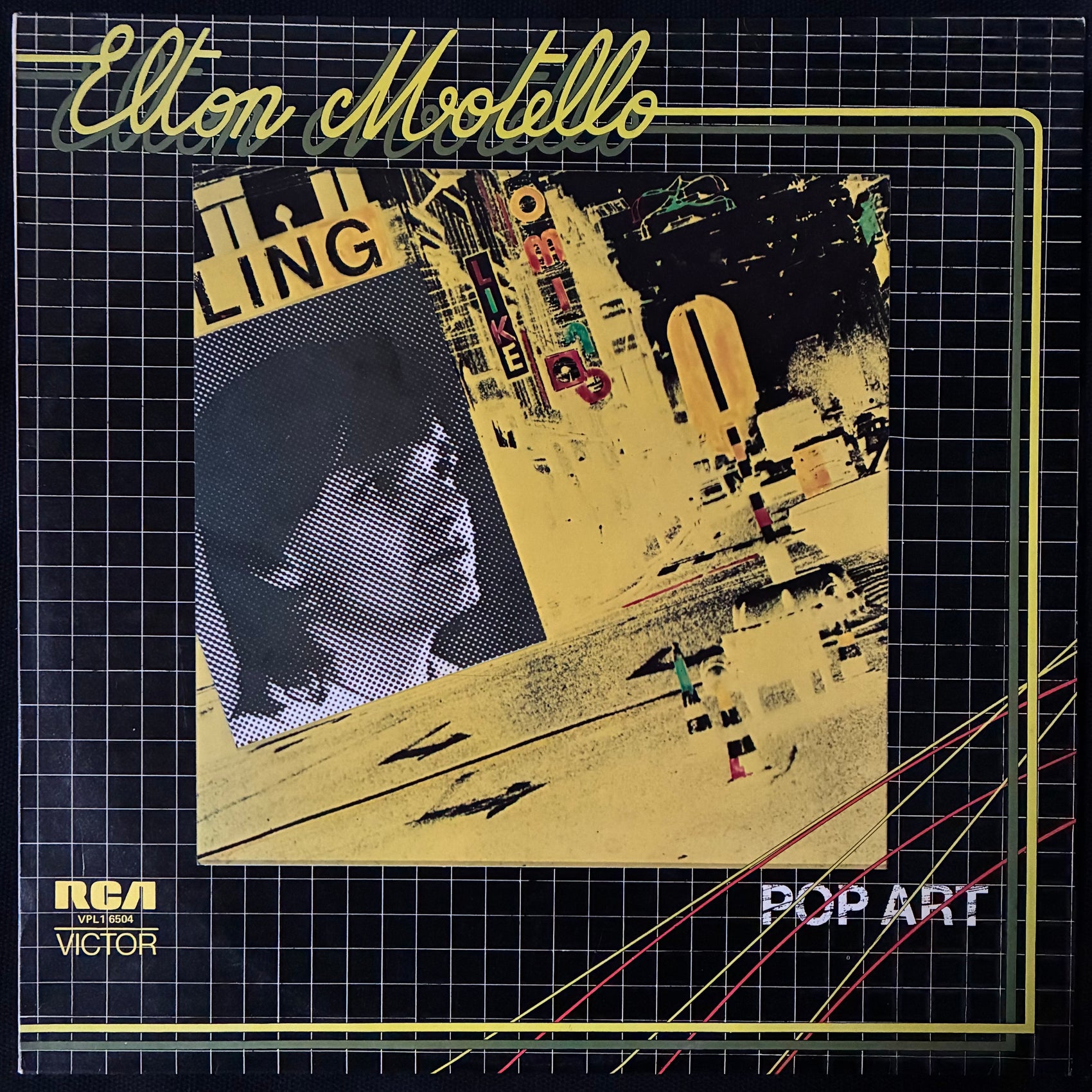 ELTON MOTELLO - POP ART (USED VINYL 1980 AUS M-/EX+)