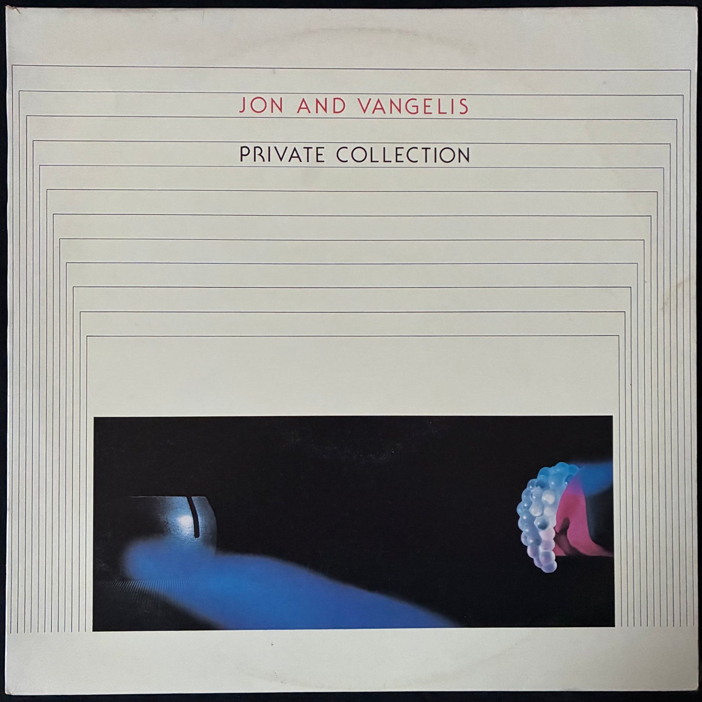 JON AND VANGELIS - PRIVATE COLLECTION (USED VINYL 1983 AUS M-/EX)